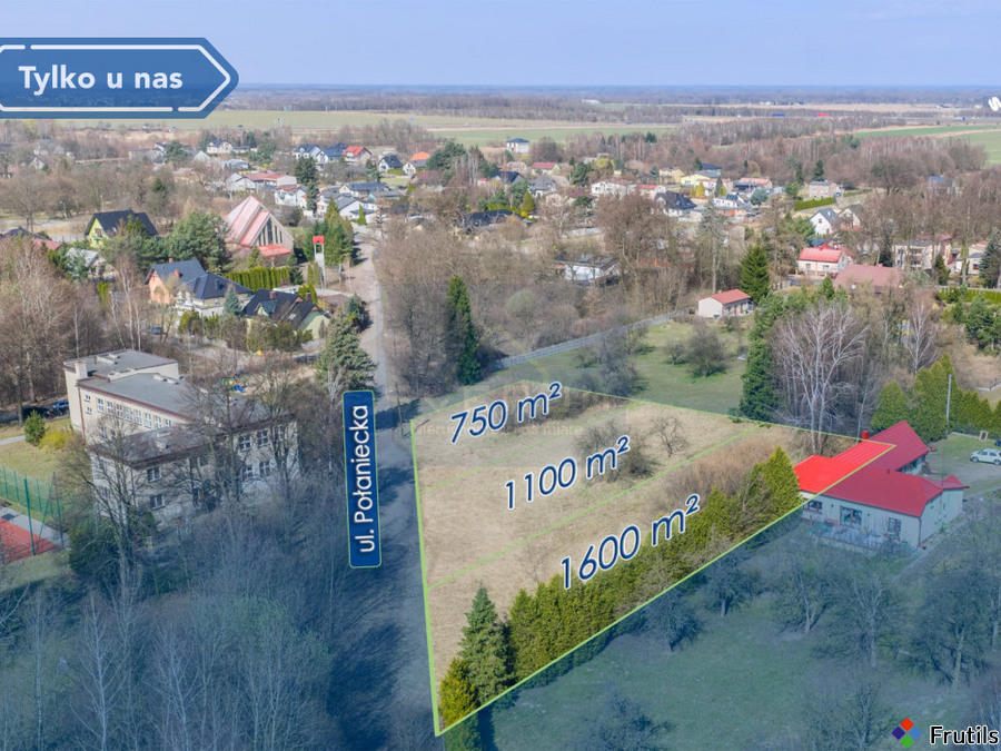 Działka 1100 m² pod dom lub usługi Wyczerpy. – zdjęcie 7 z 8