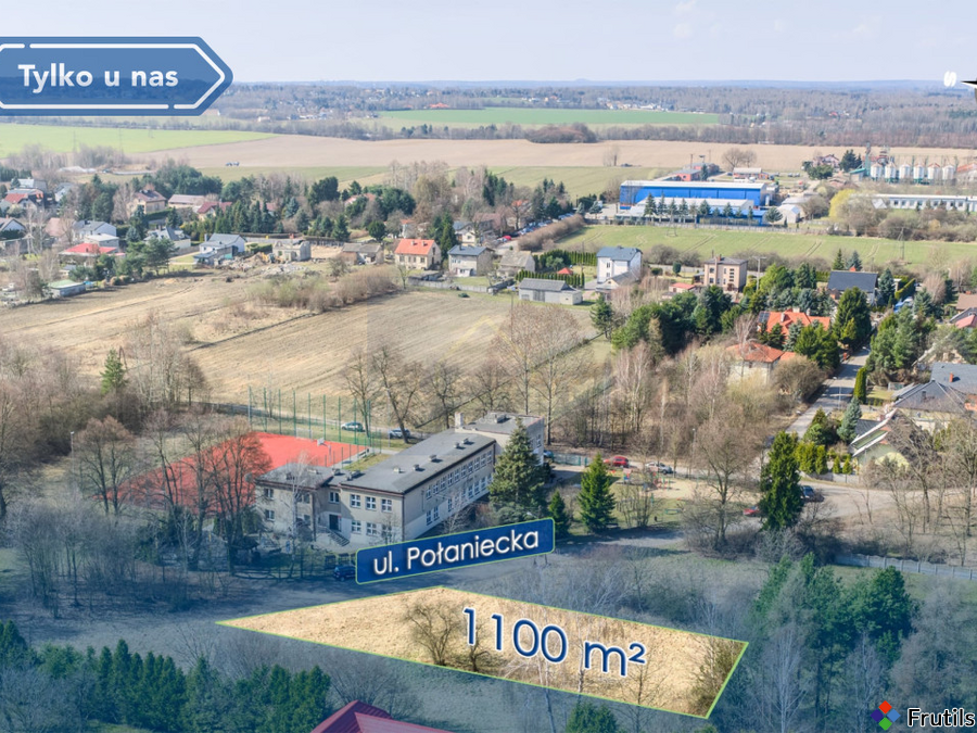 Działka 1100 m² pod dom lub usługi Wyczerpy. – zdjęcie 4 z 8