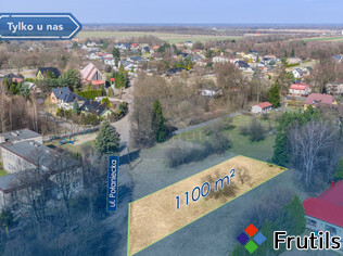 [Oferta Działka 1100 m² pod dom lub usługi Wyczerpy.]