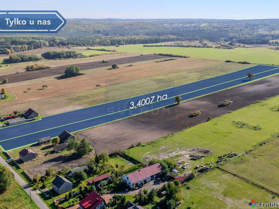 Duża działka budowlana Pabianice gm. Janów – zdjęcie 6 z 8