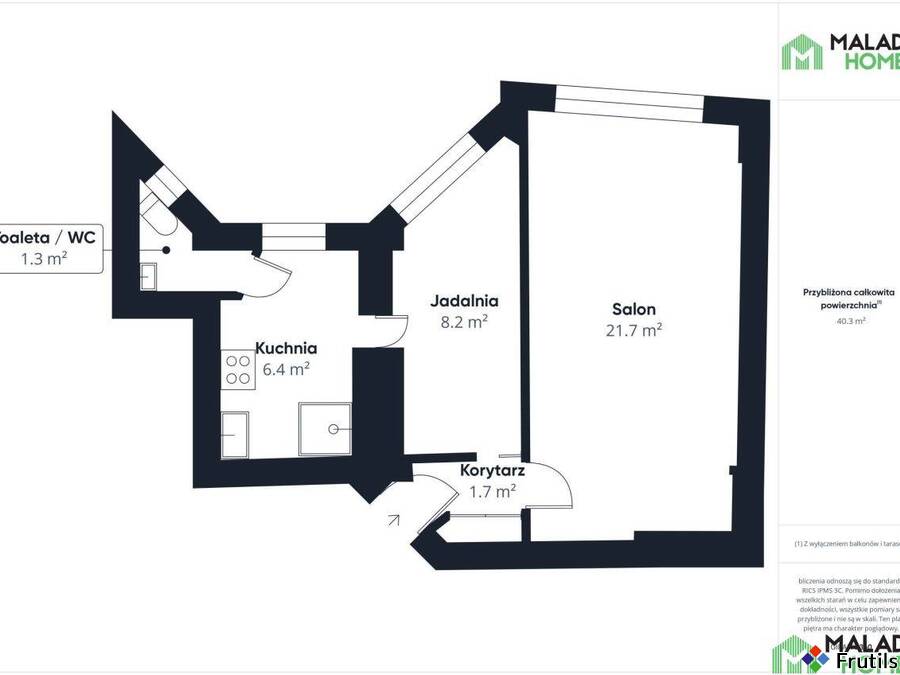 Klimatyczne 40 m2 w pięknej kamienicy – zdjęcie 6 z 20
