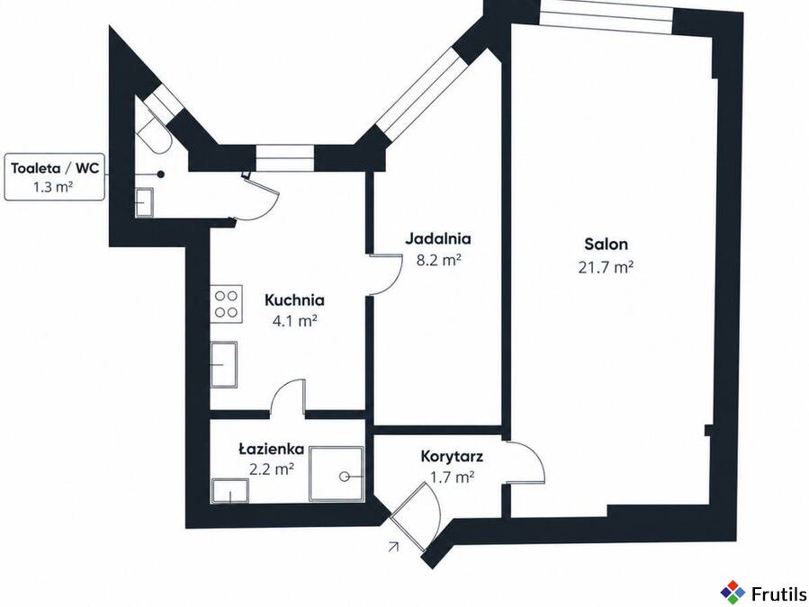 Klimatyczne 40 m2 w pięknej kamienicy – zdjęcie 13 z 20