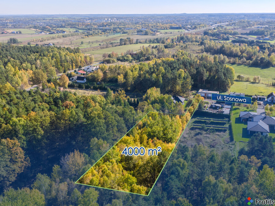Działka w Kłobucki 4000m2 – zdjęcie 2 z 6