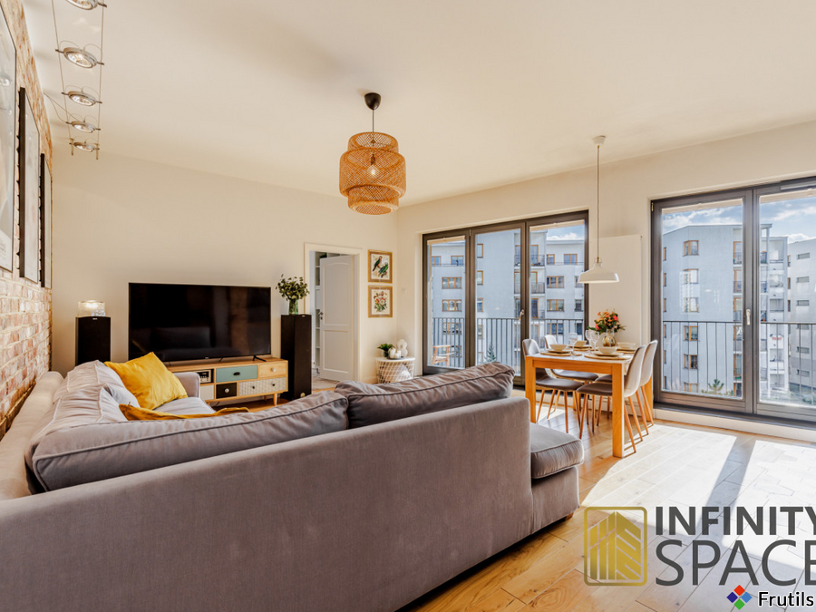 STYLOWY APARTAMENT | DUŻY BALKON | GARAŻ – zdjęcie 6 z 19