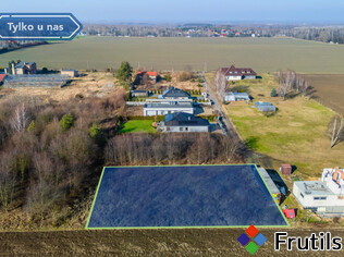 [Oferta Działka pod zabudowę jednorodzinną Północ 1551m2]