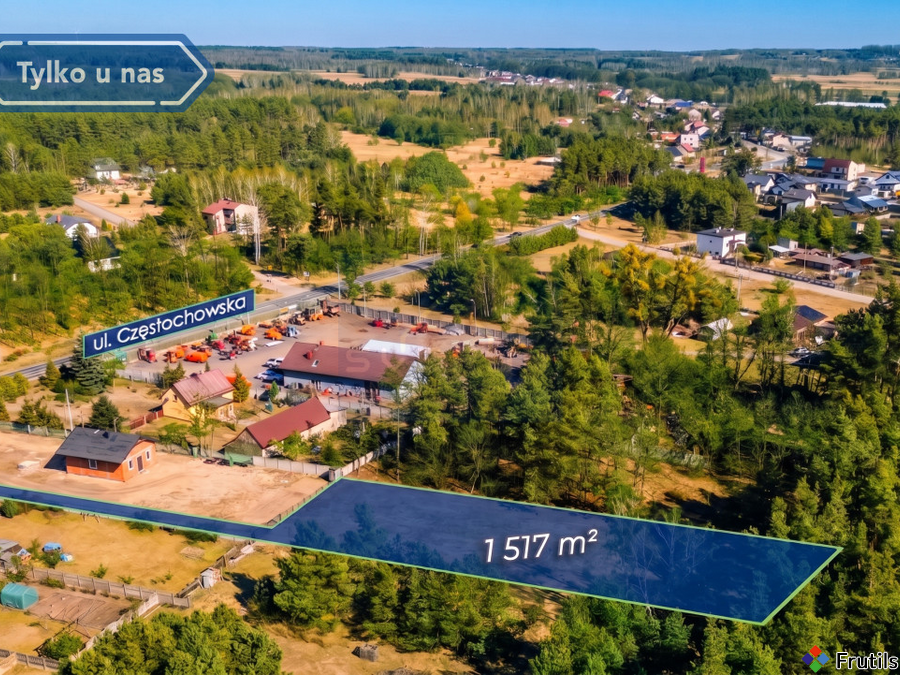 Działka budowlana w Pankach / blisko uzbrojenie – zdjęcie 3 z 6