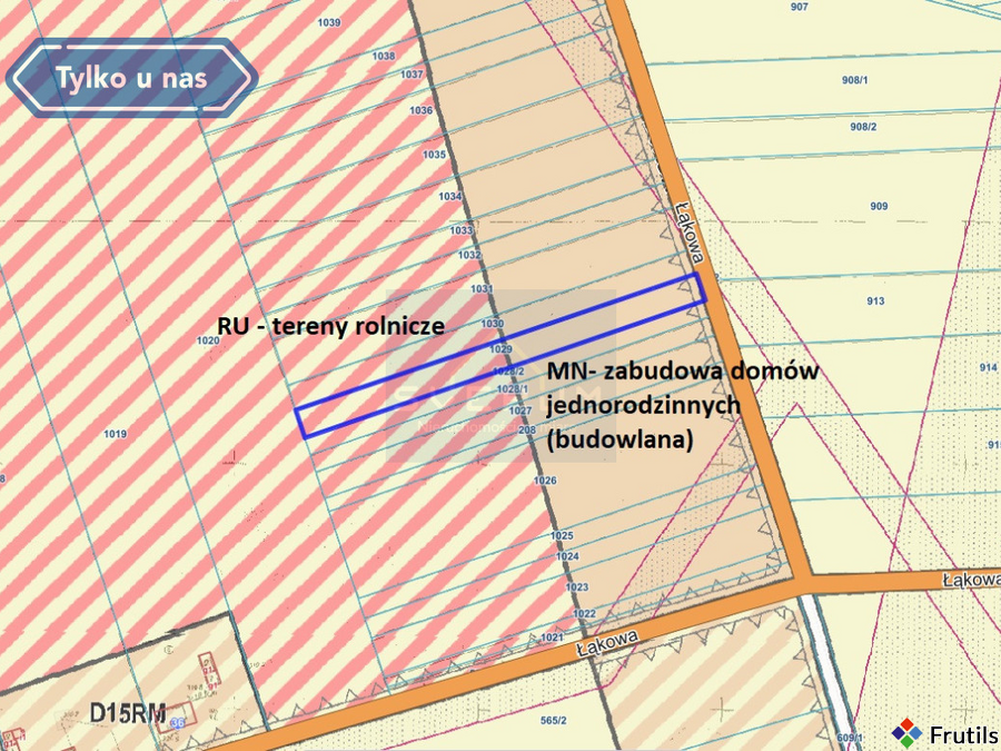 Działka podzabudowe Przybynów gm. Żarki – zdjęcie 6 z 6