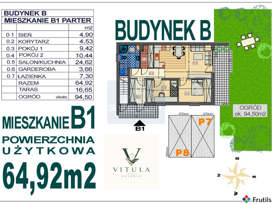 VITULA - apartamenty z ogródkiem – zdjęcie 2 z 6