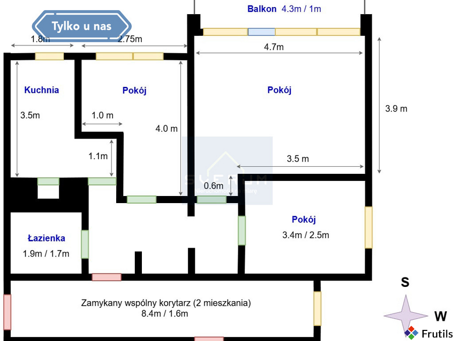 Mieszkanie na sprzedaż, Tysiąclecie – zdjęcie 7 z 9