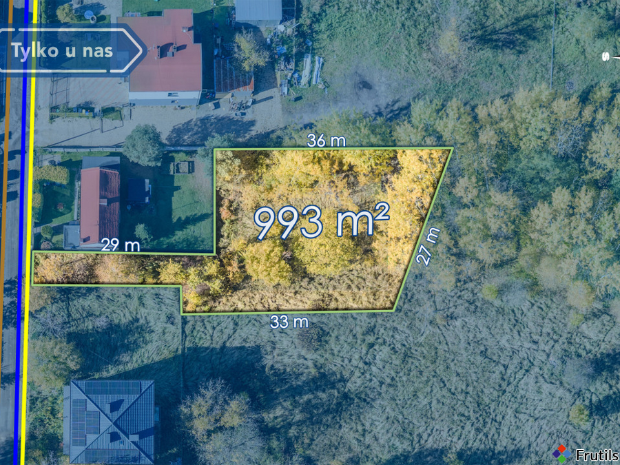 Działka 993 m² | Częstochowa Dzbanów, ul. Chłopska – zdjęcie 4 z 5
