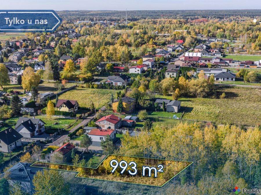 Działka 993 m² | Częstochowa Dzbanów, ul. Chłopska – zdjęcie 3 z 5