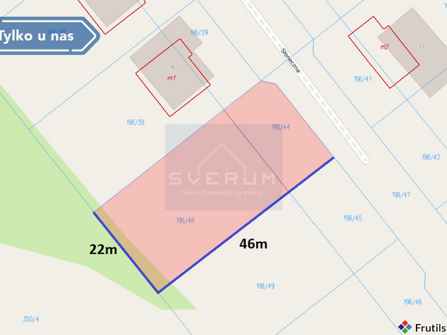 Działka budowlana 1020 m2 – zdjęcie 1 z 5