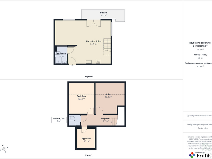 2 poziomowy świetnie wykończony apartament w Wiśle – zdjęcie 5 z 20