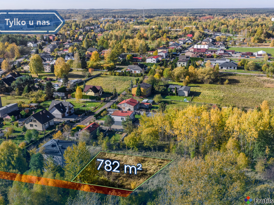 Działka 782 m² | Częstochowa Dzbanów, ul. Chłopska – zdjęcie 1 z 5